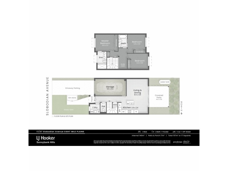 17/37 Slobodian Avenue, Eight Mile Plains QLD 4113 Floorplan