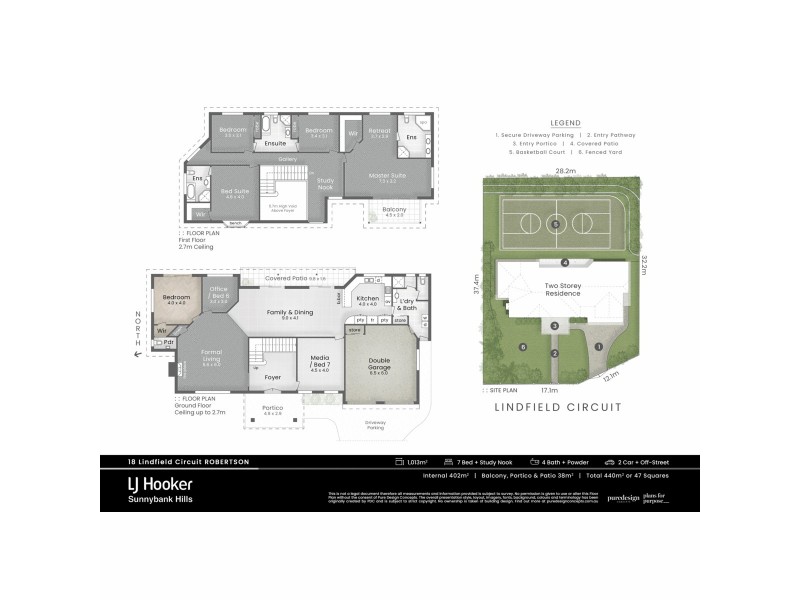 18 Lindfield Circuit, Robertson QLD 4109 Floorplan