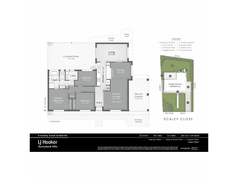 4 Scaley Close, Algester QLD 4115 Floorplan