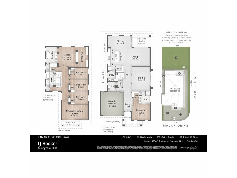 4 Myrtle Street, Rochedale QLD 4123 Floorplan