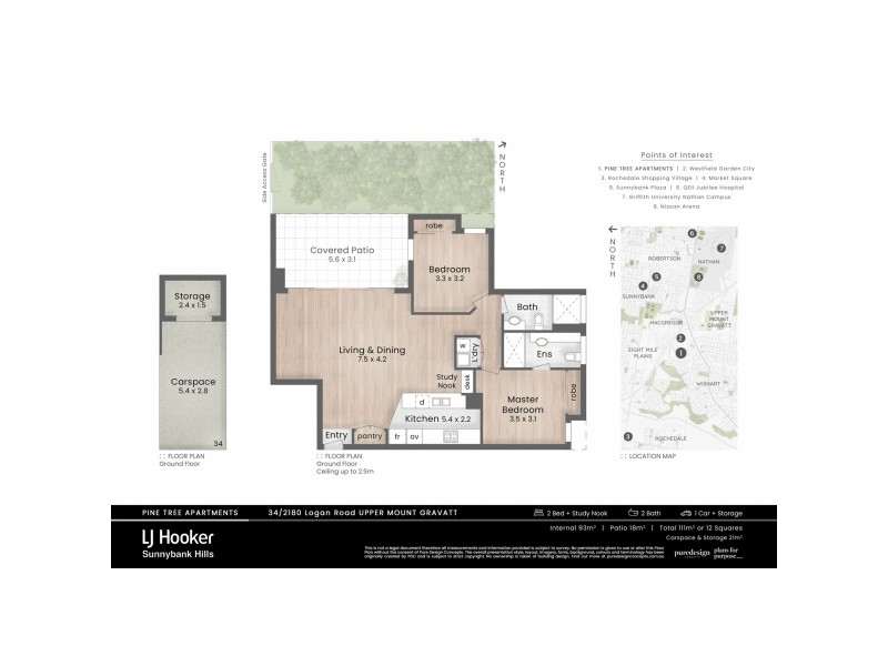 34/2180 Logan Road, Upper Mount Gravatt QLD 4122 Floorplan