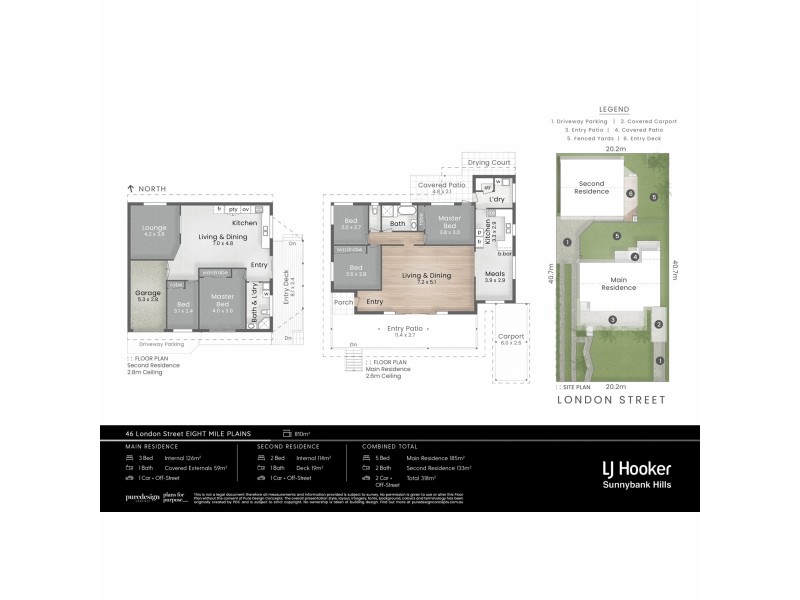 46 London Street, Eight Mile Plains QLD 4113 Floorplan