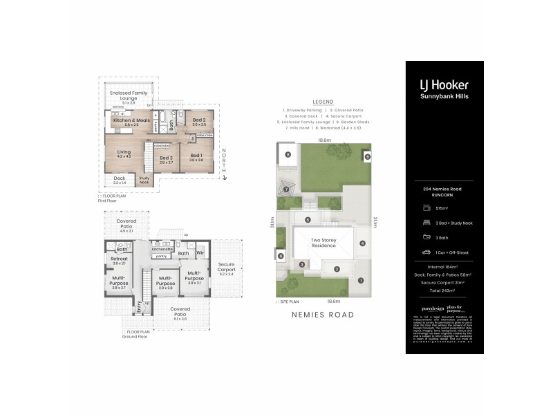 204 Nemies Road, Runcorn QLD 4113 Floorplan