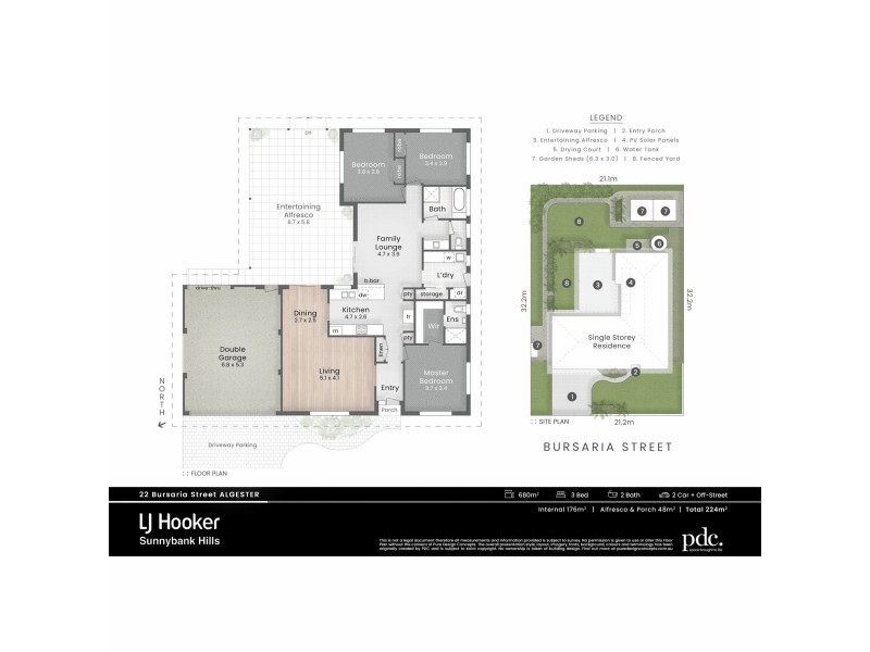 22 Bursaria Street, Algester QLD 4115 Floorplan