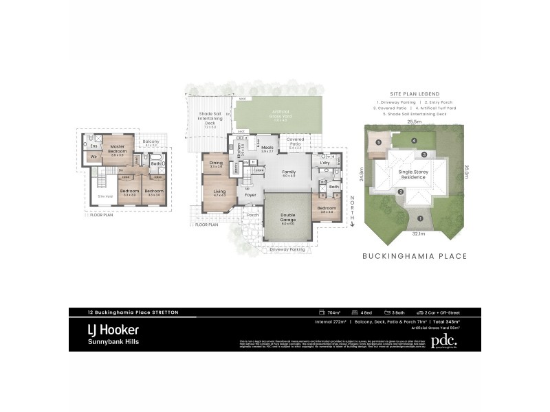 12 Buckinghamia Place, Stretton QLD 4116 Floorplan