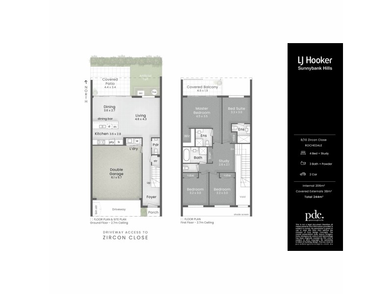 8/10 Zircon Close, Rochedale QLD 4123 Floorplan
