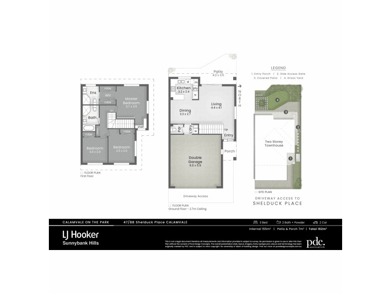 47/88 Shelduck Place, Calamvale QLD 4116 Floorplan