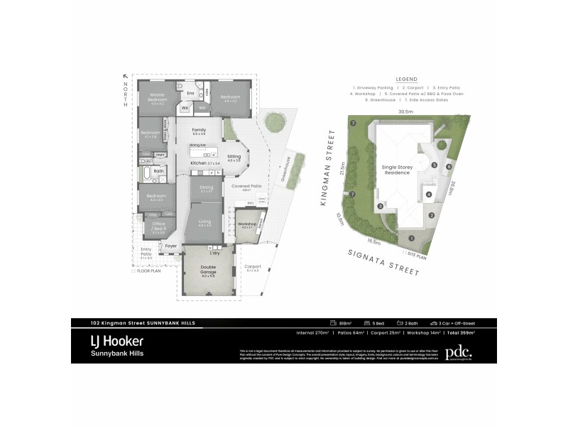 102 Kingman Street, Sunnybank Hills QLD 4109 Floorplan