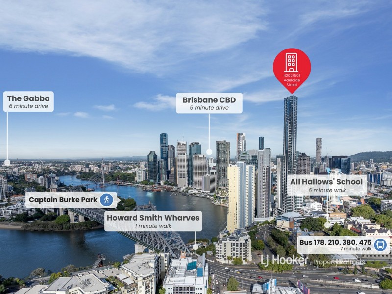 4202/501 Adelaide Street, Brisbane City QLD 4000