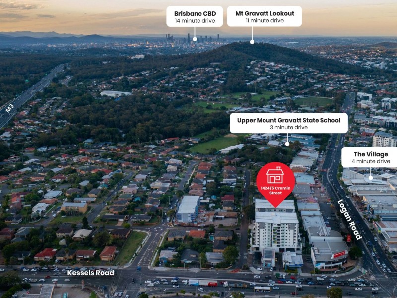 1424/1-5 Cremin Street, Upper Mount Gravatt QLD 4122