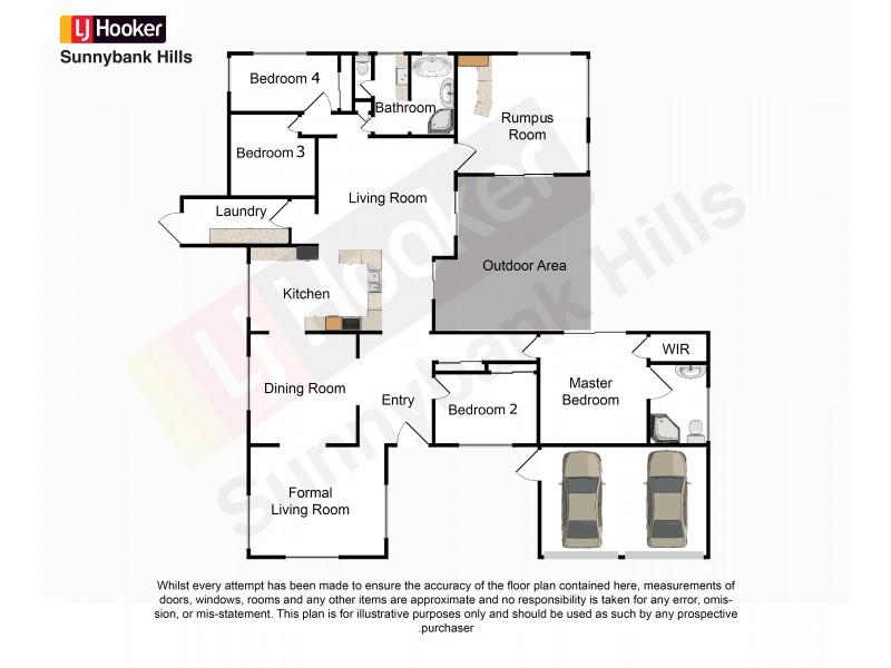 60 Lamona Circuit, Sunnybank Hills QLD 4109 Floorplan