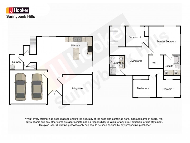 45 Palatine Street, Calamvale QLD 4116 Floorplan