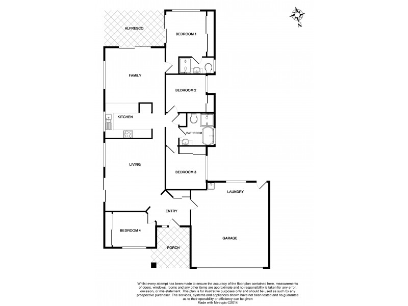 12 Bowerbird Place, Calamvale QLD 4116 Floorplan