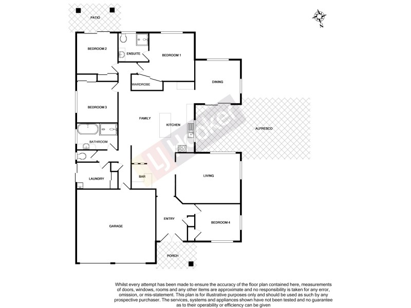 1 Abelia Close, Calamvale QLD 4116 Floorplan