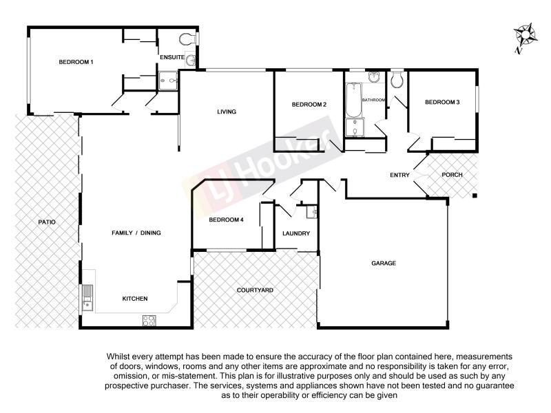 13 Tennessee Way, Berrinba QLD 4117 Floorplan