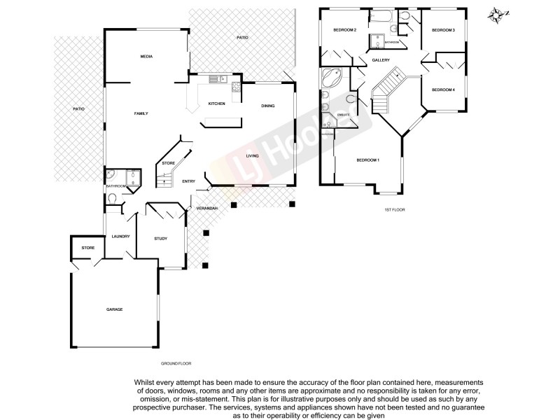 4 Hickory Place, Calamvale QLD 4116 Floorplan