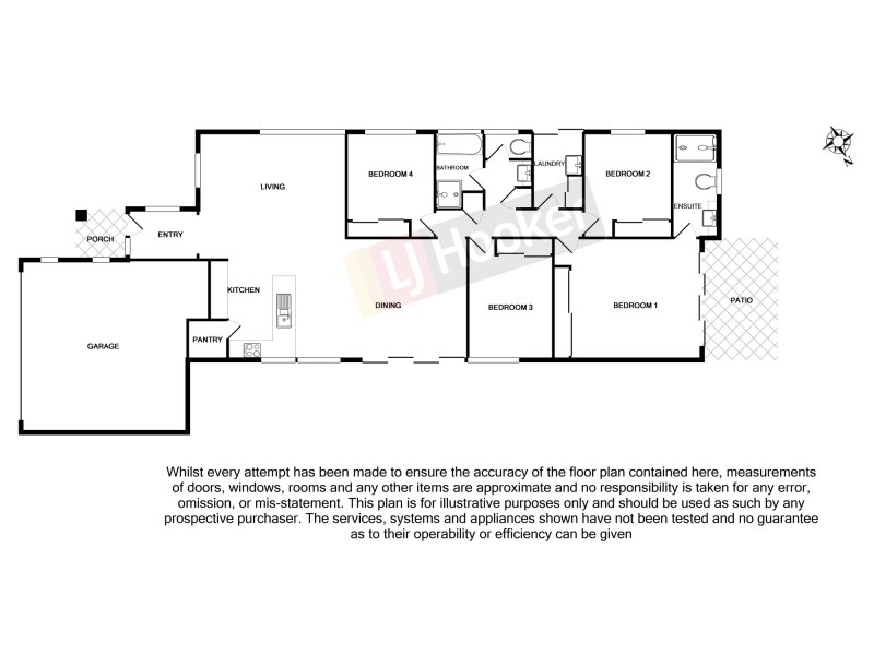 3 Warwick Court, Calamvale QLD 4116 Floorplan