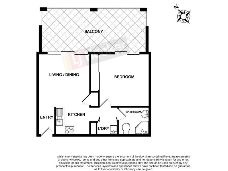 D43/41 Gotha Street, Fortitude Valley QLD 4006 Floorplan
