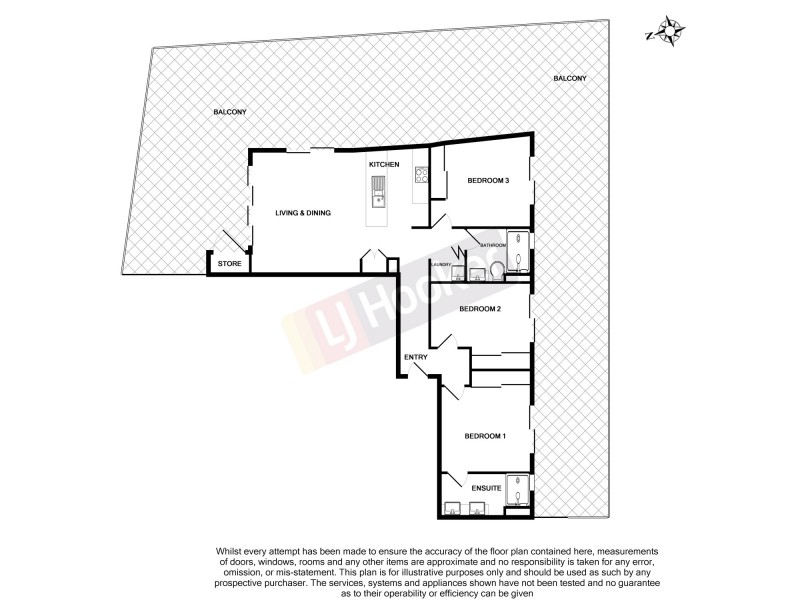 3/42 Slobodian Avenue, Eight Mile Plains QLD 4113 Floorplan