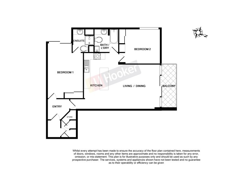 27/21 Dock Street, South Brisbane QLD 4101 Floorplan