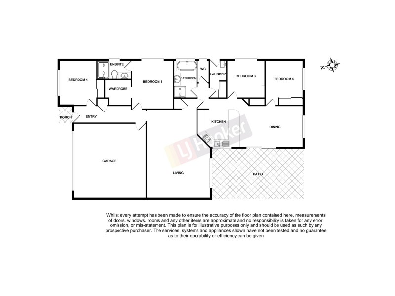 8 Cinear Court, Regents Park QLD 4118 Floorplan