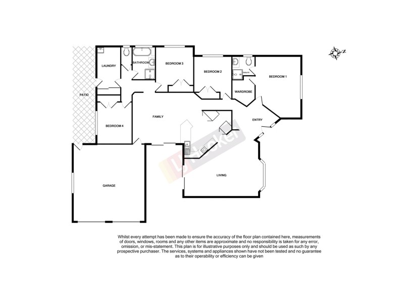 2 Solandra Crescent, Calamvale QLD 4116 Floorplan