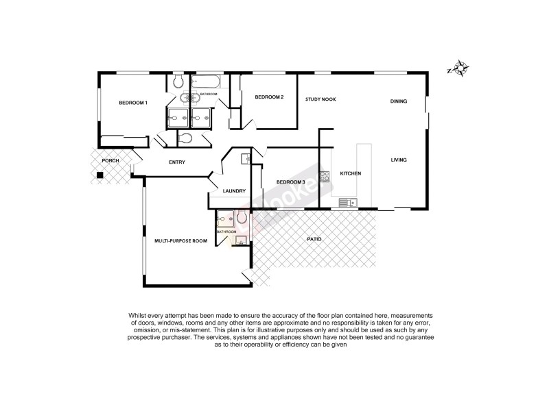 4 Bowerbird Place, Calamvale QLD 4116 Floorplan