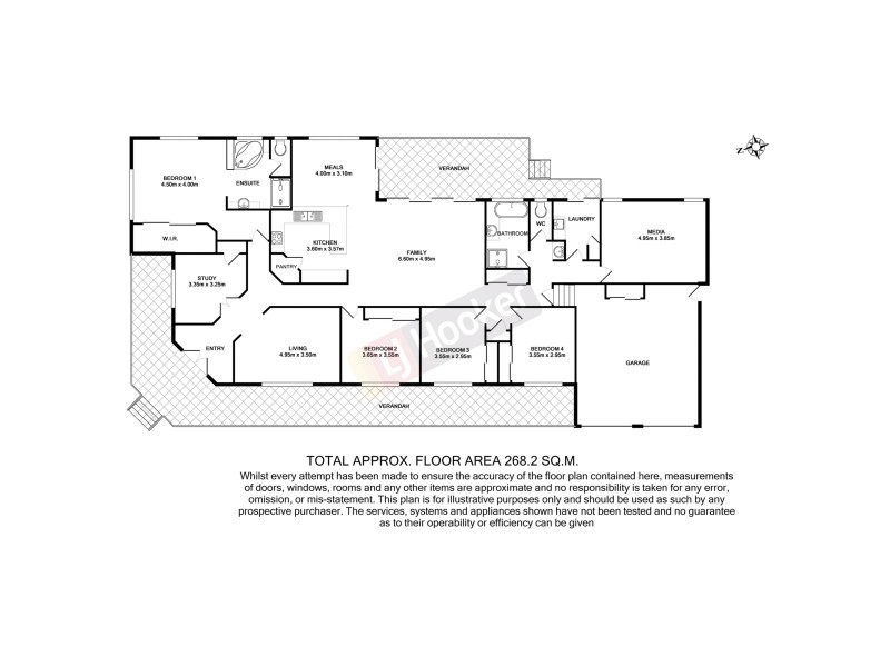 3 Watervale Place, Calamvale QLD 4116 Floorplan