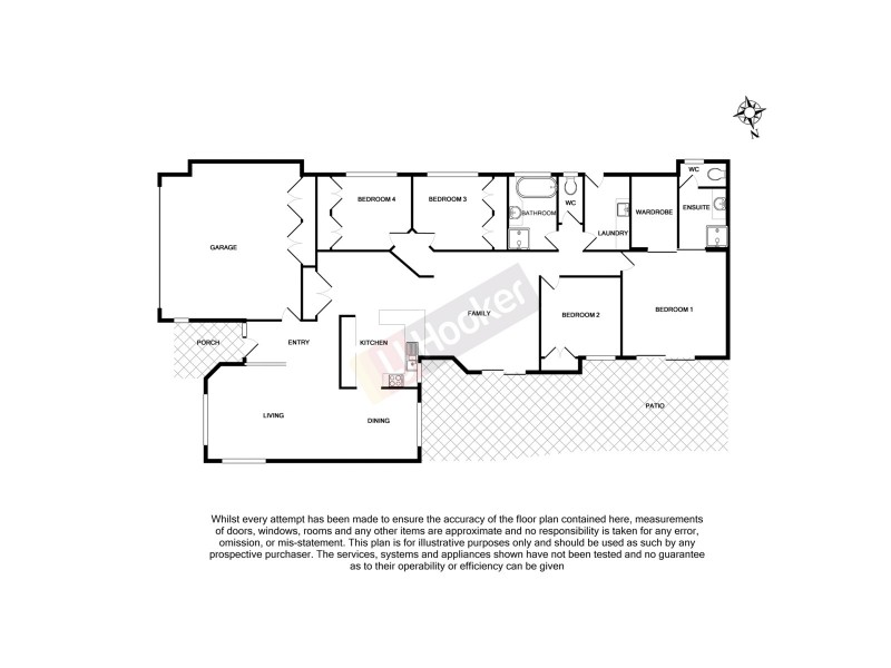 86 Candytuft Place, Calamvale QLD 4116 Floorplan