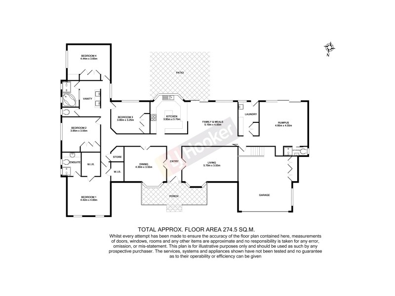 11 Pierce Court, Stretton QLD 4116 Floorplan