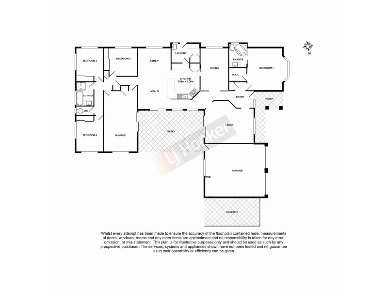 134 Penson Street, Stretton QLD 4116 Floorplan