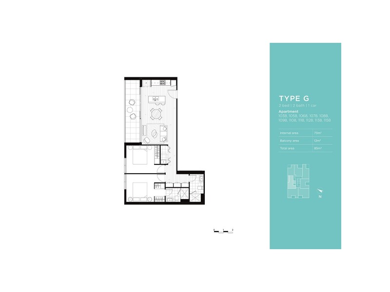 1098/7-15 Cremin Street, Upper Mount Gravatt QLD 4122 Floorplan