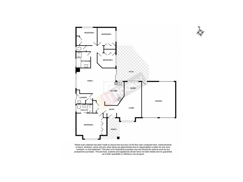 57 Golden Avenue, Calamvale QLD 4116 Floorplan