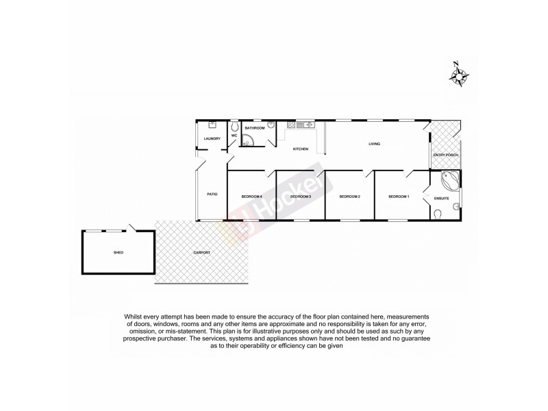 57 Ditton Road, Sunnybank Hills QLD 4109 Floorplan