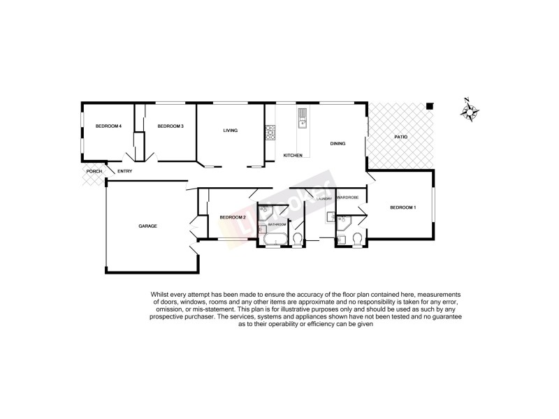 105 Alan Crescent, Eight Mile Plains QLD 4113 Floorplan
