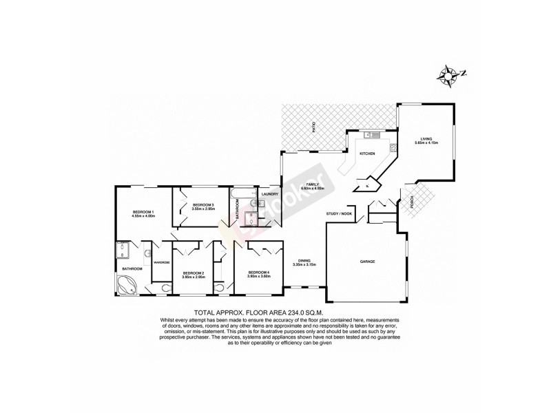 1 Chestnut Place, Calamvale QLD 4116 Floorplan