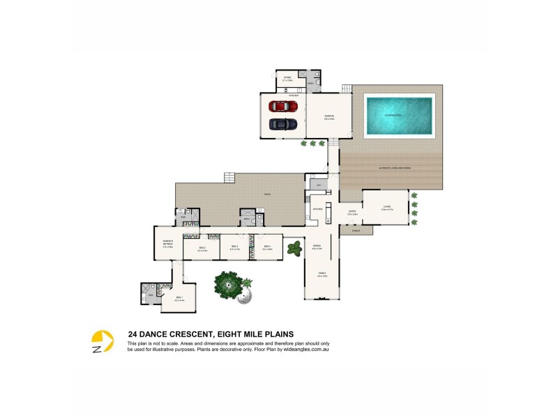 24 Dance Crescent, Eight Mile Plains QLD 4113 Floorplan