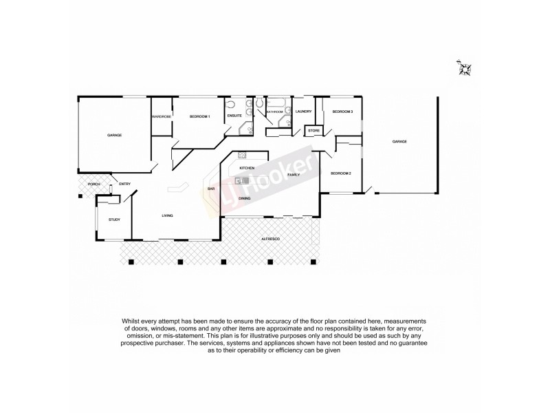 22 Golden Avenue, Calamvale QLD 4116 Floorplan