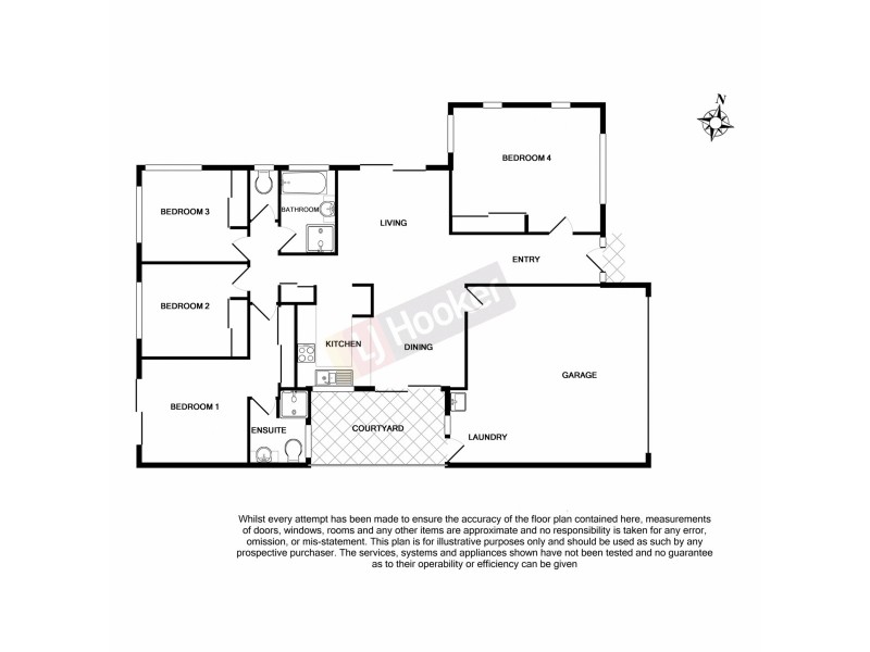 7 Borage Place, Calamvale QLD 4116 Floorplan