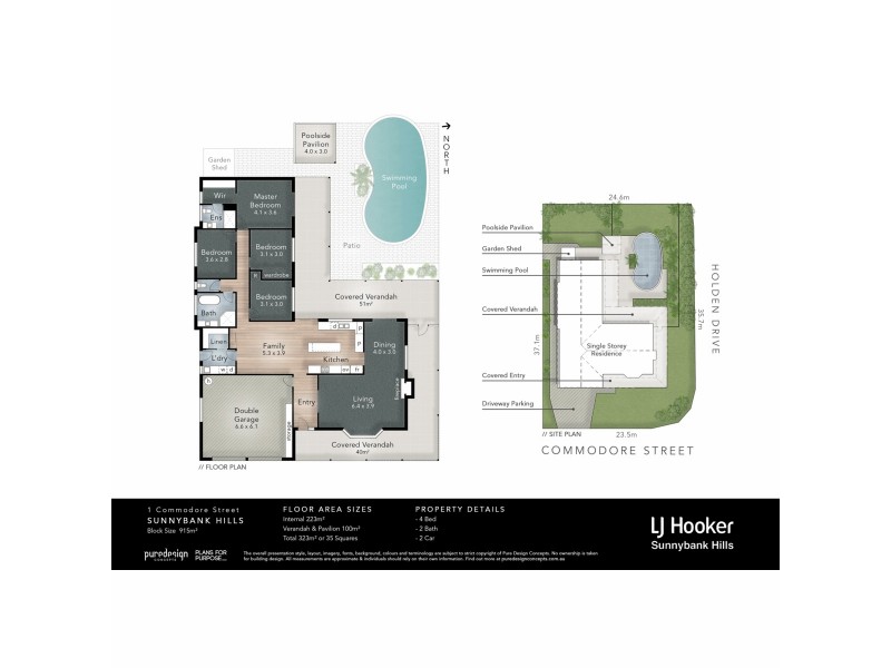1 Commodore Street, Sunnybank Hills QLD 4109 Floorplan