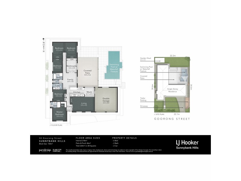 34 Goorong Street, Sunnybank Hills QLD 4109 Floorplan