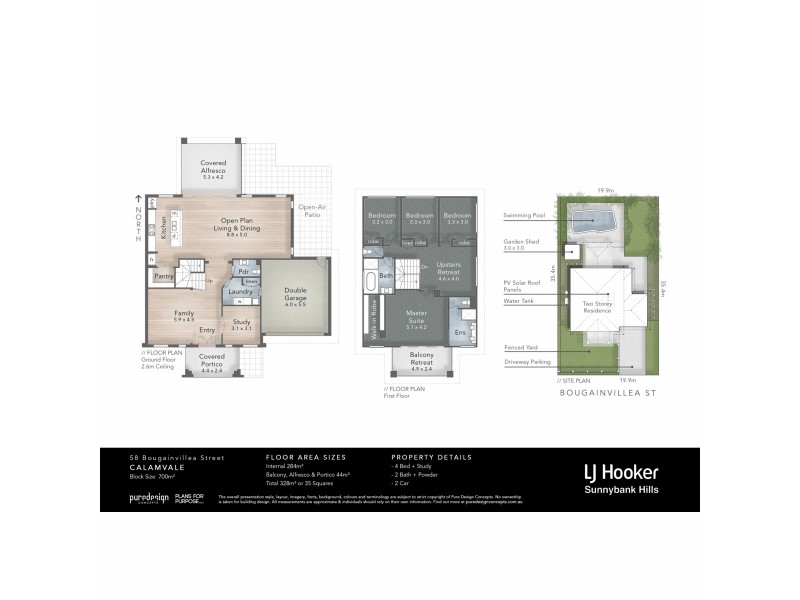 58 Bougainvillea Street, Calamvale QLD 4116 Floorplan
