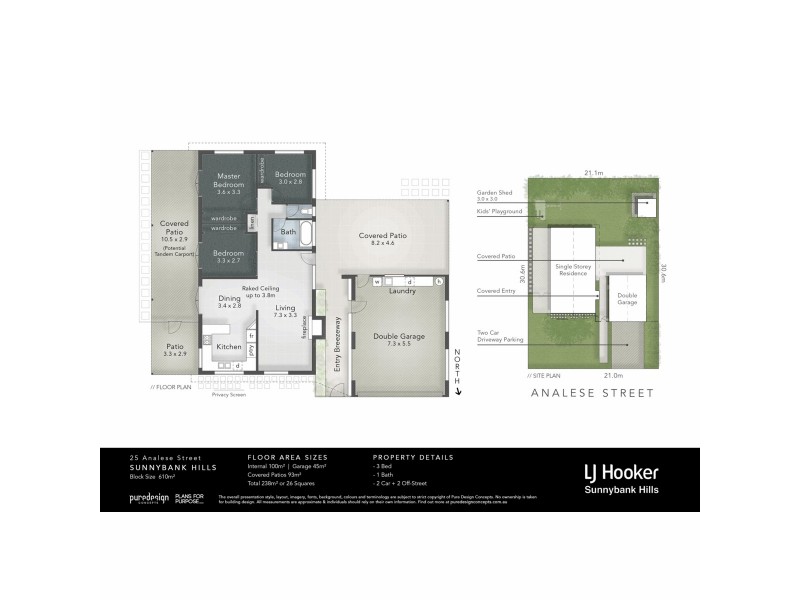 25 Analese Street, Sunnybank Hills QLD 4109 Floorplan