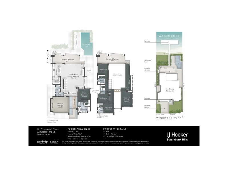 32 Windward Place, Jacobs Well QLD 4208 Floorplan