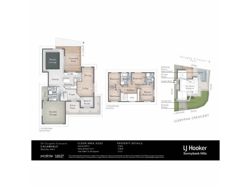 24 Corypha Crescent, Calamvale QLD 4116 Floorplan