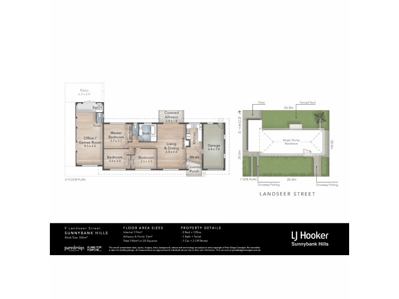 9 Landseer Street, Sunnybank Hills QLD 4109 Floorplan
