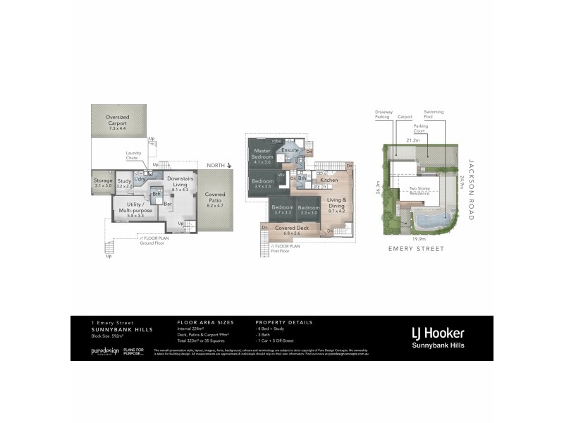 1 Emery Street, Sunnybank Hills QLD 4109 Floorplan