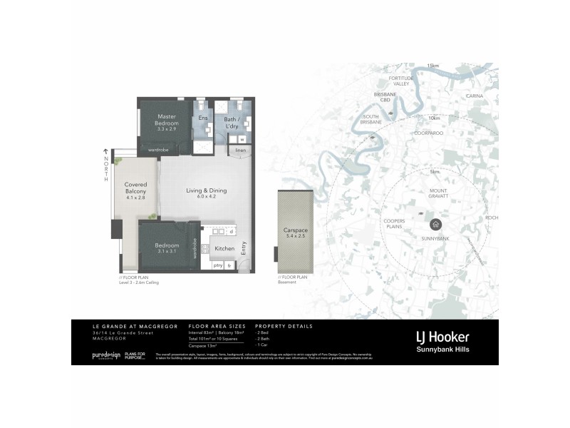 36/14 Le Grand Street, Macgregor QLD 4109 Floorplan