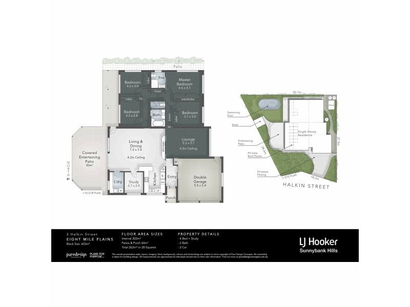 3 Halkin Street, Eight Mile Plains QLD 4113 Floorplan