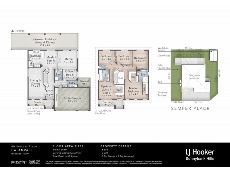 40 Semper Place, Calamvale QLD 4116 Floorplan